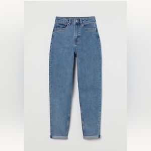 NWT HM Mom High Ankle Jeans US8